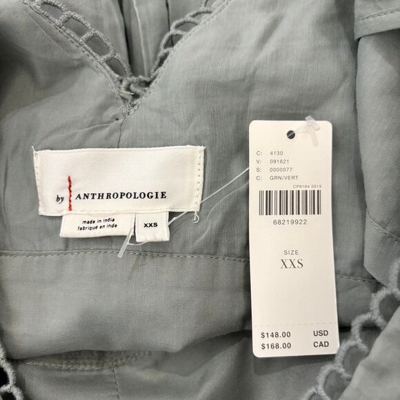 Anthropologie V-Neck Plunge Tunic Mini Dress NWT - Picture 9 of 11